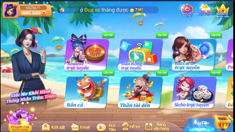 Chơi game vui nhộn, đồ họa sinh động tại Vi 68