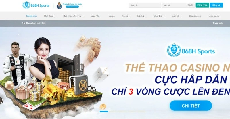 868h - Nhà cái nổi tiếng trên toàn khu vực Châu Á