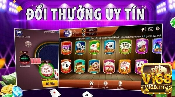 Game chơi bài đổi thưởng rất được nhiều người yêu thích