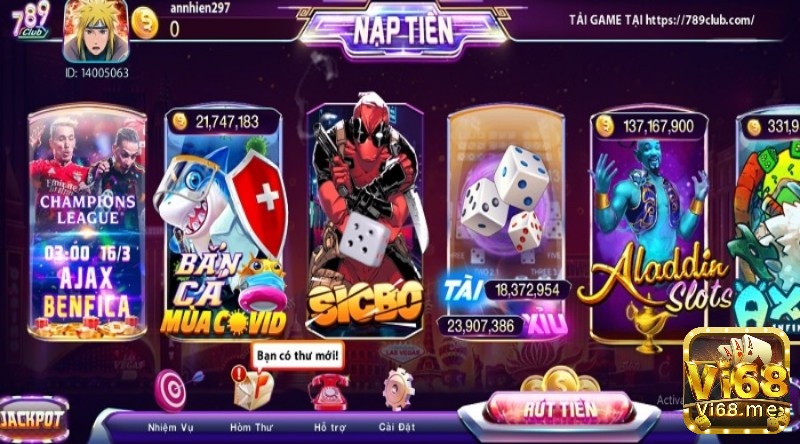 789 Club một trong top 3 cổng game uy tín nhất hiện nay