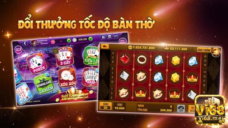 Quá trình đổi thưởng online diễn ra cực kì nhanh chóng 