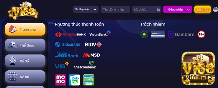 Hỗ trợ nhiều phương thức thanh toán