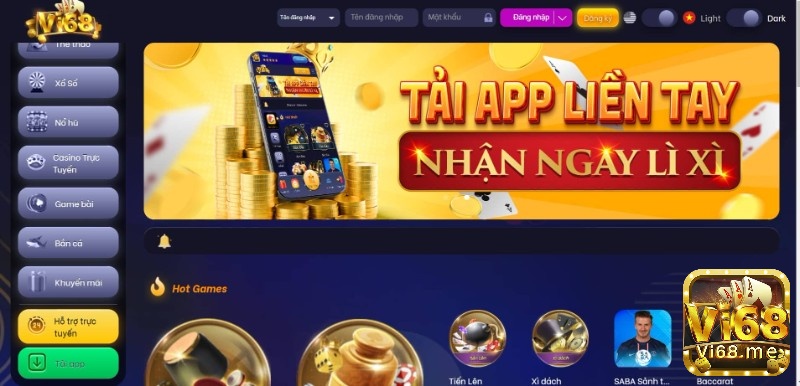 Tai gem danh bai Vi68 giúp cược thủ trải nghiệm nhiều ưu điểm 