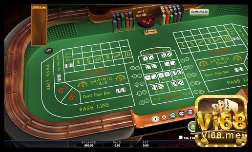 Craps là một trò chơi xúc xắc phổ biến ở những sòng bạc truyền thống