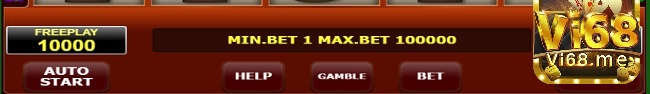 Chi phí tối thiểu cho một vòng quay thưởng slot là 1£ và tối đa là 100.000£