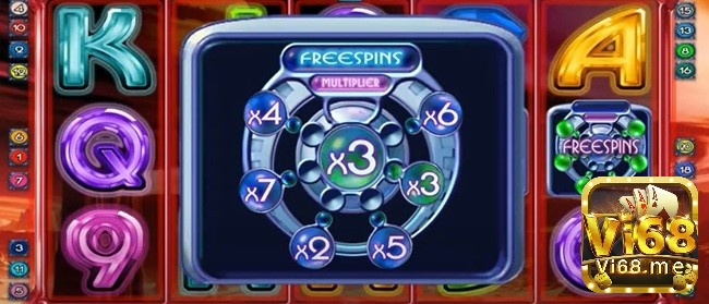 15 vòng quay miễn phí và hệ số nhân x3 khi thu thập 3 Scatter Free Spins